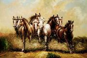 unknow artist Horses 040 France oil painting artist
